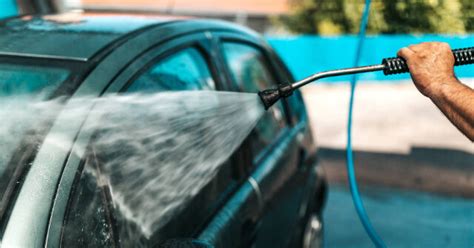 carwash karen|car wash employee sprays customer.